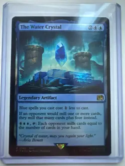 The Water Crystal (FOIL) - FINAL FANTASY (FIN) R 0085 NM ENG MTG - Image 1