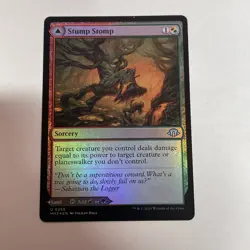 Stump Stomp Modern Horizons 3 Foil #259 Uncommon - Image 1