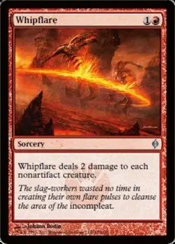 4x Whipflare NM-Mint, English New Phyrexia MTG Magic - Image 1