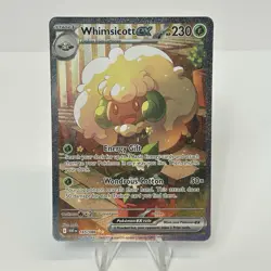 Whimsicott ex 165/086 White Flare Special Illustration Rare Pokemon TCG NM - Image 1