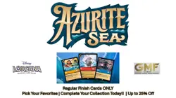 ✨ Disney Lorcana Azurite Sea - Regular Finish Cards - Pick 4+ Cards & Save 25% ✨ - Image 1