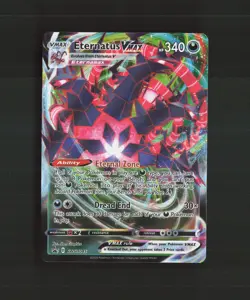 Eternatus VMAX SWSH045 Sword & Shield Black Star Promo Holo Pokemon Card NM - Image 1