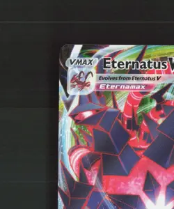 Eternatus VMAX SWSH045 Sword & Shield Black Star Promo Holo Pokemon Card NM - Image 3