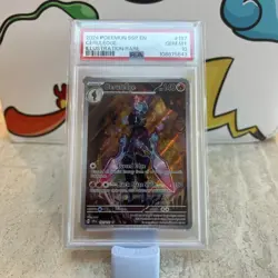 Pokemon 2024 Surging Sparks Ceruledge FA Illustration Rare IR #197/191 PSA 10 - Image 1