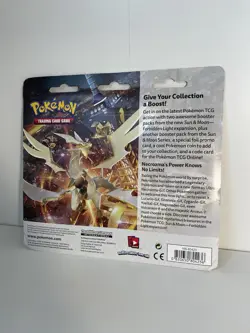 Pokemon Sun & Moon Forbidden Light Garbodor 3-Pack Blister Set - Factory Sealed - Image 3