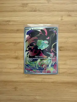 Pokemon TCG Bulbasaur Illustration Rare ME01: Mega Evolution 133/132 NM - Image 1
