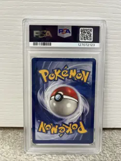Pokemon TCG Muk Fossil Holo PSA 4 13/62 Vintage 1999 - Image 2