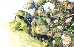 Pokemon anime yuuichi bobobo pok mon tangela natane Pad Gaming Mat Desk - Image 1