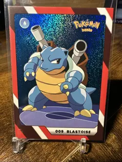 2025 Pokemon Full House Kanto #009 Blastoise Blue Glitter Holo - Image 1