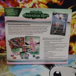 Pokemon Paradox Rift Pokemon Center Elite Trainer Boxes Sealed with Protectors - Image 4