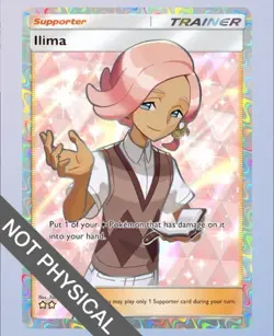 Ilima Full Art 2⭐, Pokemon TCG Pocket, Celestial Guardians, English - Image 1