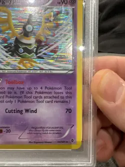 PSA 9 Mint Sigilyph Holo 2013 Pokemon B & W Plasma Blast #41 - Image 5