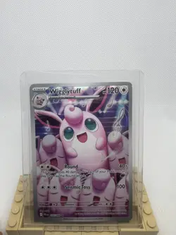 Pokemon TCG Wigglytuff Illustration Rare 105 ME02: Phantasmal Flames Holo NM/M - Image 1