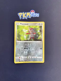 Pokemon TCG Pawniard Crown Zenith 092/159 Reverse Holo LP. - Image 1