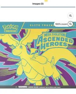 Ascended Heroes Pokemon Center Elite Trainer Box (ETB) - PRESALE/PREORDER - Image 1