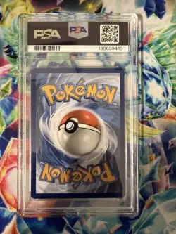 Larvitar 203/197 Illustration Rare Obf En-obsidian Flames Pokemon PSA 8 - Image 2