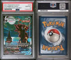 Pokemon Umbreon VMAX PSA 10 215/203 Evolving Skies - Image 3