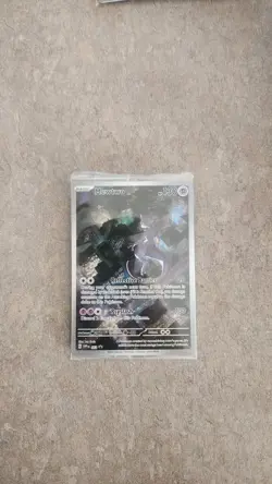 Pokemon 151 Mewtwo 052 Scarlet & Violet UPC Black Star Promo Card Holo Sealed - Image 1