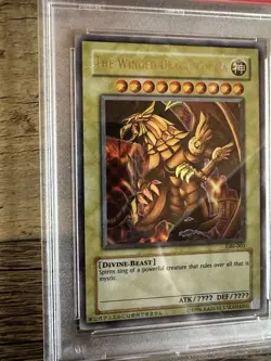 The Winged Dragon of Ra (Ultra Rare) GBI-003 Yu-Gi-Oh! PSA 9 - Image 3