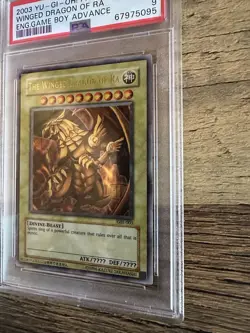 The Winged Dragon of Ra (Ultra Rare) GBI-003 Yu-Gi-Oh! PSA 9 - Image 5