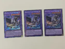 Yugioh Red-Eyes Slash Dragon x 3 - 1st Edition Starlight Rare NM - Free Holo - Image 1