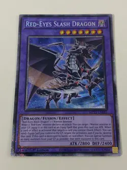 Yugioh Red-Eyes Slash Dragon x 3 - 1st Edition Starlight Rare NM - Free Holo - Image 3
