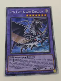 Yugioh Red-Eyes Slash Dragon x 3 - 1st Edition Starlight Rare NM - Free Holo - Image 4