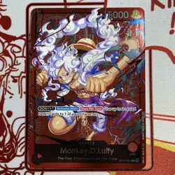 Monkey D Luffy ST21-001 Learn Together Promo Deck Leader One Piece Card English - Image 1