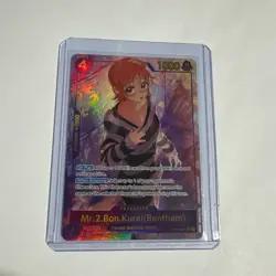 One Piece TCG - MR.2.BON.KUREI (Bentham) Alt Art (EB01-061) - Image 1