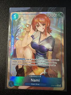 Nami (050) (Parallel) OP09-050 Emperors in the New World Foil - Image 1