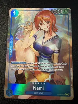 Nami (050) (Parallel) OP09-050 Emperors in the New World Foil - Image 2