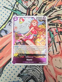 Nami PRB02-012 R Rare Foil ONE PIECE TCG PRB02 The Best Vol 2 ENGLISH NM/M - Image 2