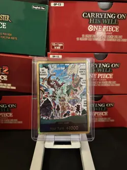 GOLD DON Egghead OP14 ONE PIECE Seven Warlords of the Azure Ocean - Fast Ship 🚚 - Image 1