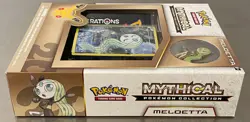 POKEMON MYTHICAL COLLECTION BOX W/ 2 GENERATIONS PACKS & MELOETTA XY120 SEALED - Image 4