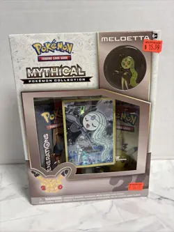 2016 Pokemon Meloetta Mythical Collection Box Sealed Generations Booster Packs - Image 1