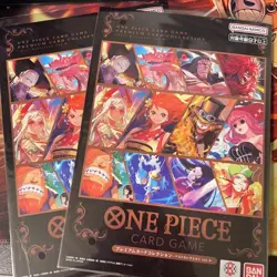 One Piece Card Game Premium Card Collection Best Selection Vol 4 BANDAI Set of 2 - Image 1