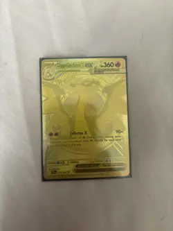 Mega Charizard X ex Gold Hyper Rare 130/094 Pokemon TCG Phantasmal Flames. - Image 1