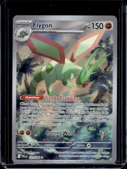 2025 Pokemon Phantasmal Flames PFL EN Flygon Illustration Rare #101/094 - Image 1
