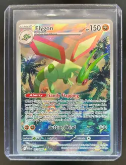 2025 Pokemon Phantasmal Flames PFL EN Flygon Illustration Rare #101/094 - Image 1