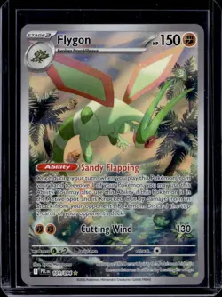 2025 Pokemon Phantasmal Flames PFL EN Flygon Illustration Rare #101/094 - Image 1
