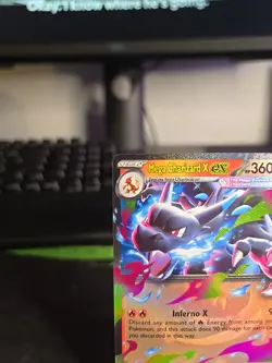 Pokemon TCG Mega Charizard X ex 013/94 Phantasmal Flames English Near Mint - Image 2
