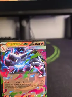 Pokemon TCG Mega Charizard X ex 013/94 Phantasmal Flames English Near Mint - Image 5