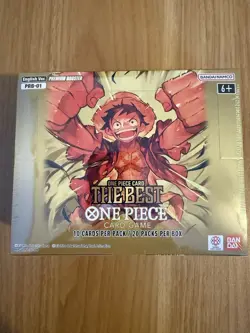 One Piece TCG: The Best Premium Booster Box PRB-01 - Factory Sealed - Image 1