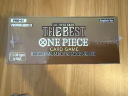 One Piece TCG: The Best Premium Booster Box PRB-01 - Factory Sealed - Image 3