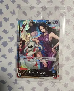 Boa Hancock PSA Magazine Promo Card One Piece TCG, Sealed, #OP07-038 Bent - Image 2