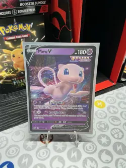Pokemon TCG - Sword and Shield - Crown Zenith - Mew V 060/159 NM - Image 3