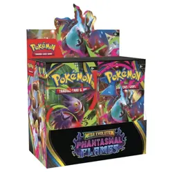 Pokemon TCG Mega Evolution Phantasmal Flames Booster Display Box Sealed 36 Packs - Image 1