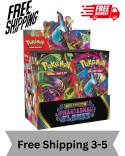 Pokemon TCG Mega Evolution Phantasmal Flames Booster Display Box Sealed 36 Packs - Image 1