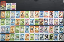 2016 Rare Pokemon Playing Cards all star poker card Pikachu Charizard Lugia Mew - Image 1