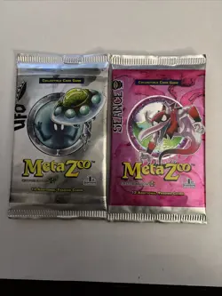Lot Of 2 Meta Zoo Collectible Card Game Packs - Image 1